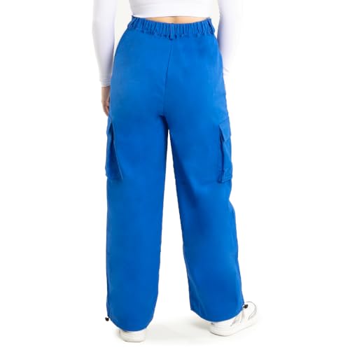 Youth Cargo Parachute Wide Leg Cinched Pants4