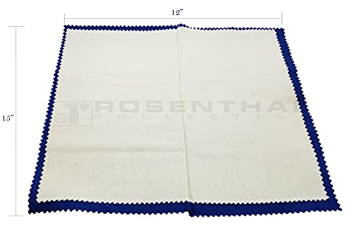 Rosenthal Collection Jewelry Cleaning Care Cloth And Anti tarnish Strips Set Cleans Shines and Protects Gold Silver and Platinum