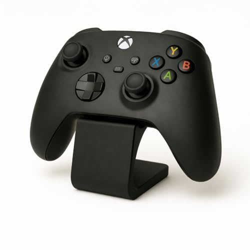 Suporte Universal para Controle de Jogos, Base de Mesa Decorativa em Plástico, Gamer, Ps5, Ps4, Xbox, Pc, Notebook, Nintendo Switch, Joystick, Manete, Videogame, Console (Preto)