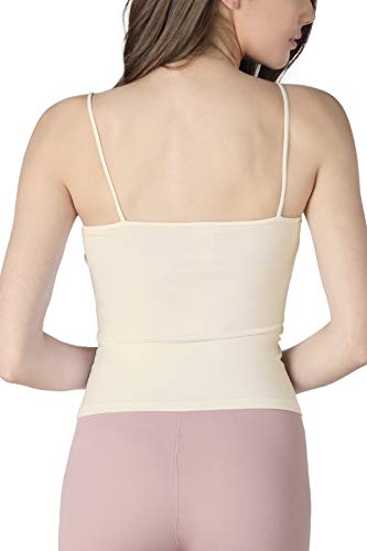NIKIBIKI Women Seamless Classic Short Camisole Crop Top, Made in U.S.A, One Size3