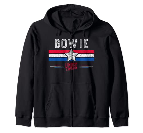 Bowie - Camiseta retro vintage, regalo para mujeres, hombres y niños Sudadera con Capucha