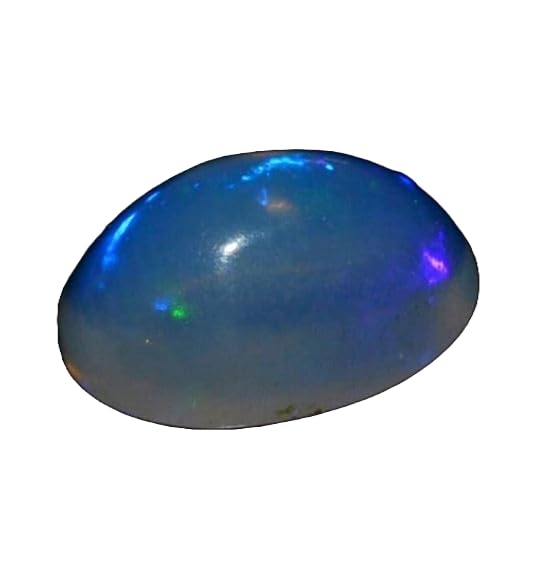 Opale éthiopienne pour fabrication de bijoux cabochon ovale naturel 7x10 mm