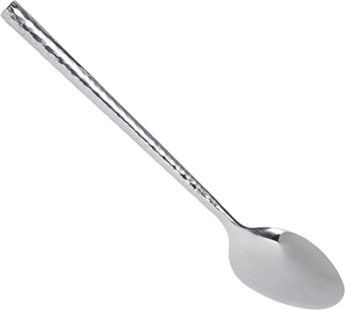 Carlisle Foodservice Products 60206 Hammered Stainless Steel Solid Spoon, 9.5 #TOP3