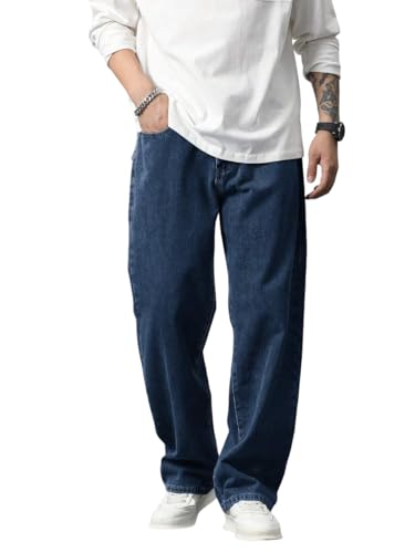 TAGAS Men Relaxed FIT Denim Jeans | Loose Jeans for Men | Mens Ba...