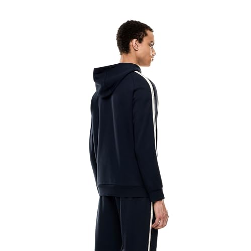 EA7 Para Hombre. 7M000973_AF10377 Sudadera Fz Marino (Xl), Casual, AlgodóN - 2