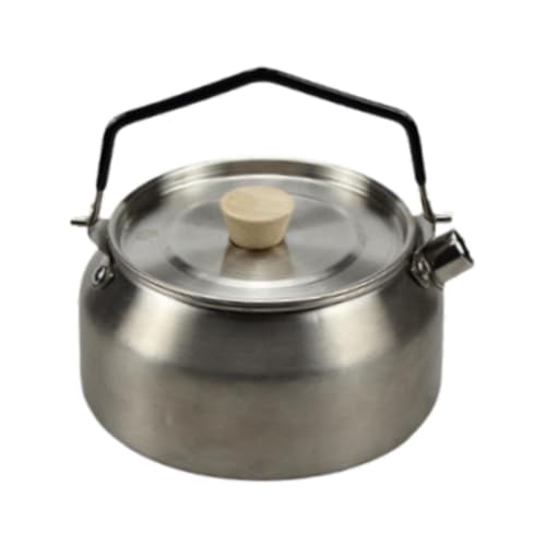 Camping Kettle for Open Fire Water Kettle Tea Pot for Outdoor Hiking Camping