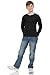 Sezzit Boys' 2-Pack Thermal Henley Tops - Cozy, Breathable Long Sleeve Shirts for School and Play, Sizes 4-18 Black/Charcoal