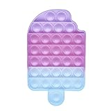 Vrogadso Glow Under The Sun Color Changing Ice Cream Shape Pop Bubble Fidget Toy, Shaped Sensory...