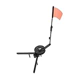 Milisten Lightweight Ice Fishing Flag Tool Portable Professional Fishing Stand for Angling Easy to Install and Carry for Ice Enthusiasts