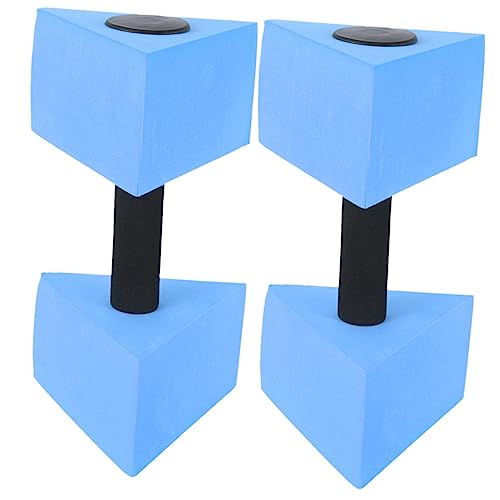 2 Mancuernas De Agua Escalera Para Piscina Pesas Botella De Agua Cinturón Flotante Para Natación Mancuernas De Espuma Mancuernas Para Ejercicio Y Fitness Equipo De Toddmomy
