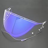 ☀【Materiales de Alta Calidad】: El visor está fabricado con policarbonato de alta calidad que ofrece excelente durabilidad y resistencia a impactos, recubrimiento anti-rayaduras que resiste eficazmente los arañazos y el desgaste del uso diario para una mayor vida útil, sin dañarse fácilmente y manteniendo una buena visión.