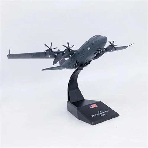 Modelo de avión AC-130 Hércules escala 1:200 ideal para decorar vitrinas y despachos modernos 3