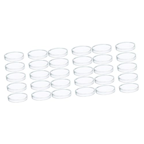 Cabilock 3sets Square Petri Dishes Lid Agar Plates for Mushrooms Tissue Culture Plate Lids Lab Equipment 10pcs*3