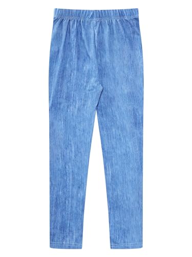 Girls Skinny Fit Jeans Vintage Distressed Pull On Denim Jeggings Casual Girls Pants2