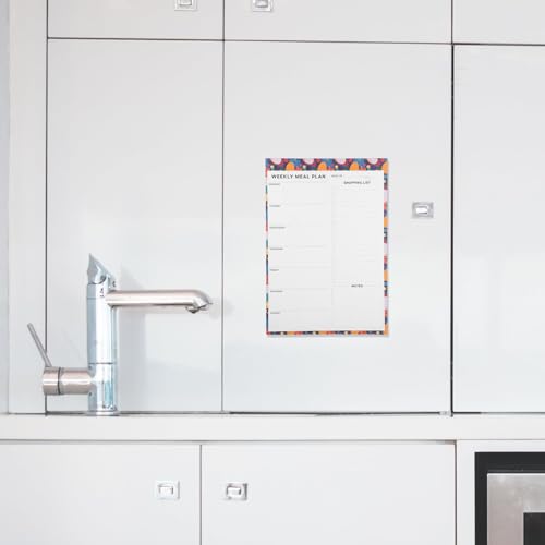 Planificador semanal de comidas magnético para resolver el caos de tus menús diarios 6