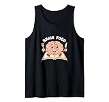 Brain Food Funny Reading Pun Gift for Book Lovers