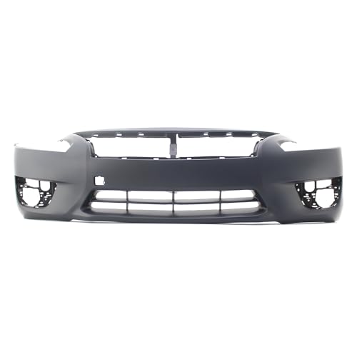 Image of FitParts Compatible with Front Bumper Cover Fascia 2013 2014 2015 Nissan Altima SL S SV 13-15. New Primed With Fog Light Holes. NI1000285 620223TA0H