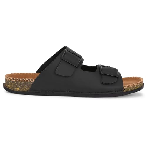 Image of ROWLANS Men's Ethnic Slippers - Elegant, Traditional & Comfortable Footwear