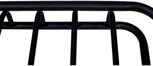 Rooftop Cargo Carrier Basket Motoring Roof Rack,Top Mount Roof Rack 64"" Black Steel, YYUE-231130-7