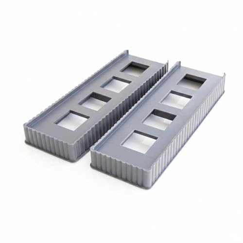 Image of SAI PRASEEDA Multipurpose Almirah Stand | Grey | Appliance Stand Base | Suitable for Almirah, Fridge & Furniture