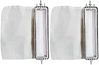 Spareplanet™ LG Lint Filter for Semi Automatic Washing Machine Plastic (Grey) (Set of 2)(Match and Buy)