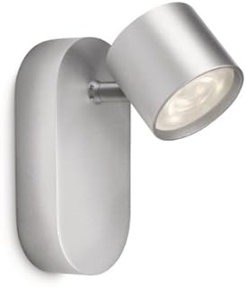 Philips MyLiving Star Single Spotlight (Integrated 1 x 3 W LED Bulb) - Aluminium