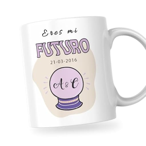 Taza de cerámica personalizada con foto. Taza personalizada para San Valentín con frase. Regalo original personalizado. (eres mi futuro) | Ya disponible en tu tienda friki favorita! En mundofriki.es! Taza de cerámica personalizada con foto. Taza personalizada para San Valentín con frase. Regalo original personalizado. (eres mi futuro) | Ya disponible en tu tienda friki favorita! En mundofriki.es!