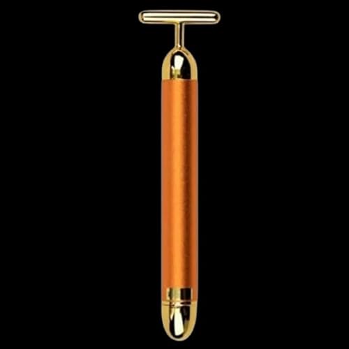 Massageador Facial Elétrico Gold 24k Harmonização Anti-rugas