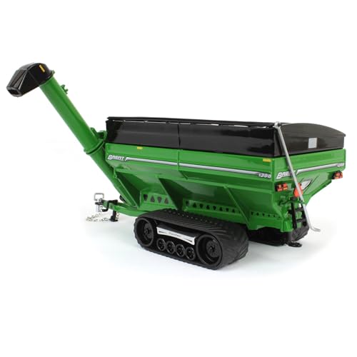 Spec Cast 1/64 Brent 1398 Grain Cart pista verde miniatura 4