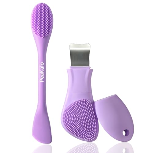 PeaKalo Silicone Face Scrubber Black Head Remover Tool Mask Applicator ...
