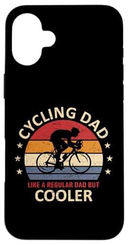 Mens Cycling Dad Bike Rider Funny Cyclist Fathers Day Retro �X�}�z�P�[�X iPhone 16 Plus �p