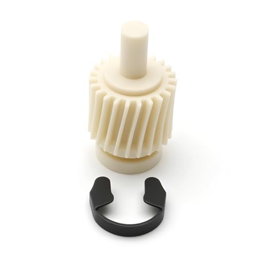23 Tooth White Speedometer Speedo Gear with Clip for 1986–1998 Ford Mustang T5 & T45 Transmissions – Corrects Speedometer for 3.73 & 4.10 Rear Gears