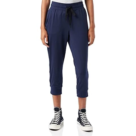 Pantalón Jogger elástico Brushed Tech de Corte Cropped para mujer Cover