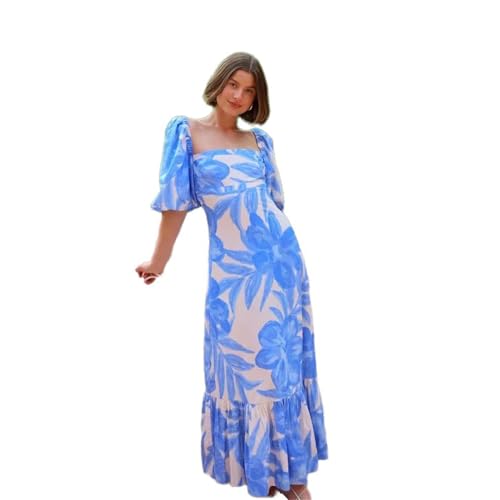 Robe Vintage à épaules dénudées pour femmes avec jupe évasée rétro