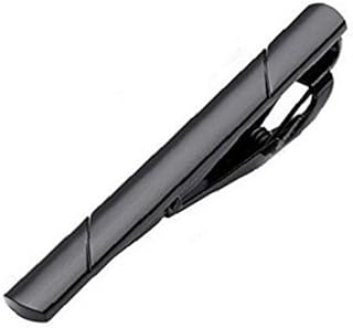 ネクタイピン ネクタイクリップ メッキタイピン ビジネスギフト ビジネス アクセサリー ネクタイバークリップ 男性用 黒