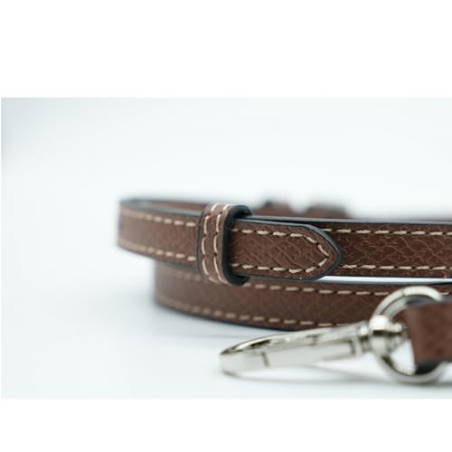 Image of D.DUO Leather bag strap，Mini bag leather shoulder strap，For Longchamp leather wallet strap replacement conversion kit