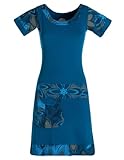 HERSTELLUNG: Mit viel Liebe wurde dieses leichte Jerseykleid für Damen in Kathmandu, Nepal, handgefertigt. Ein echtes Stück Handwerkskunst made in Nepal