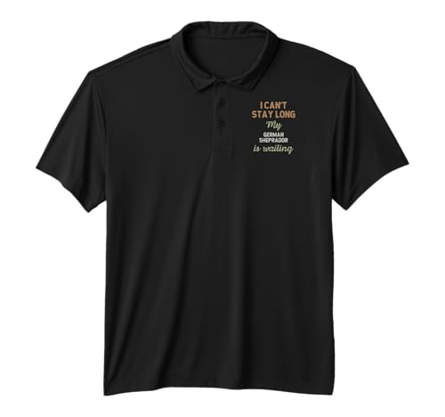 German Sheprador Dog Mom Dad Polo Shirt
