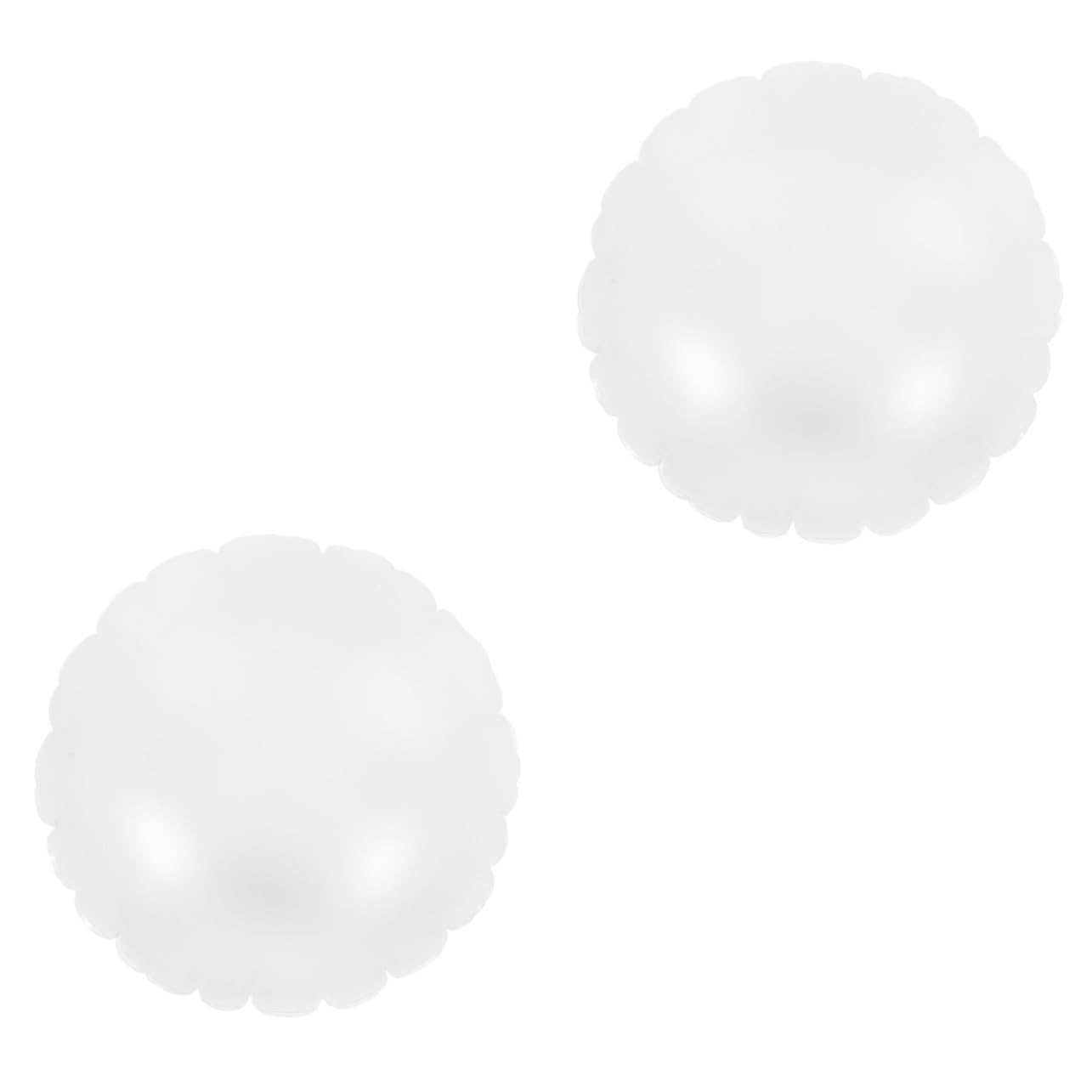 2piezas Cojín Inflable Transparente para Sofá Almohada De Soporte para Cuello y Espalda para y Relleno De Almohada Portátil y Práctico