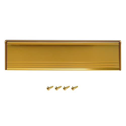 Internal Letterbox Draught Excluder 11.5 Inch (29.3cm) Metal Draught Letter Plate Seal Letter Box Flap