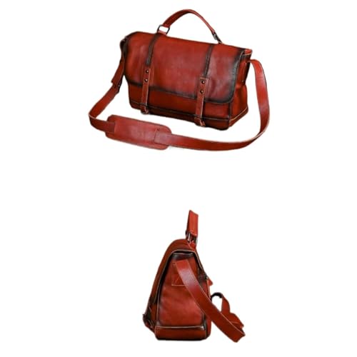 Mens Business Handbags Briefcases Genuine Leather Messenger Shoulder Bags Carrying Cases Travel Bags2