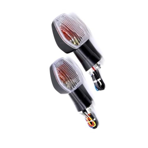 Clignotants transparents Transalp 700 feu ambre haute performance - 2
