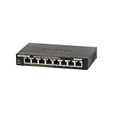  Netgear GS308P-100UKS - 8-PORT GB POE SWITCH FANLESS - IN