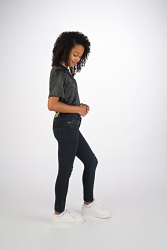 Levi's Girls' Big High Rise Graphic T-Shirt, Black, M4