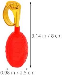Hemobllo 2 Pack Prank Ring Water Shooter Adjustable Water Squirt Ring Toy One-Button Gadget for April Fool S Day Parties Gatherings Kids and Adults image 3