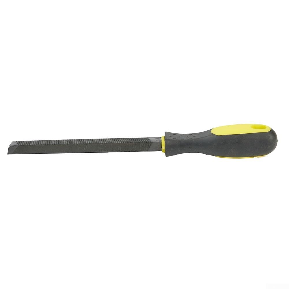 Lima per sega da potatura giardinaggio carpenteria, acciaio T12, manico TPR, 15,2 cm