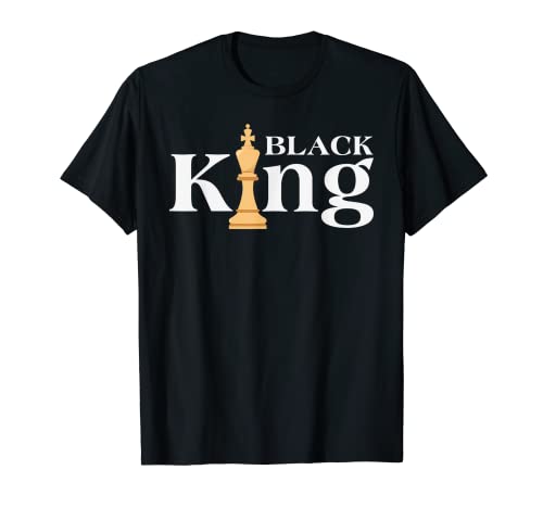 Uomo Black History Month Black King Juneteenth Melanin HBCU Maglietta