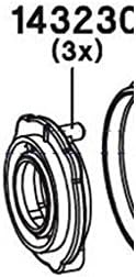 SATA SPRAY EQUIPMENT | AIR DIST RING JET 100 & 1000 3/PK | SQ143230