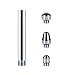 Alwaysuc New Style Aluminum Enema Nozzle Shower Vaginal Anal Cleaner Colonic Douche System Cleaner(3 Shower Head)
