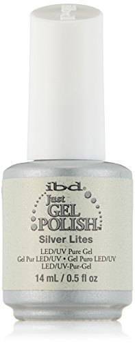 IBD Just Gel Polish Silver Lites LED y UV Pure Gel 14ml miniatura 1
